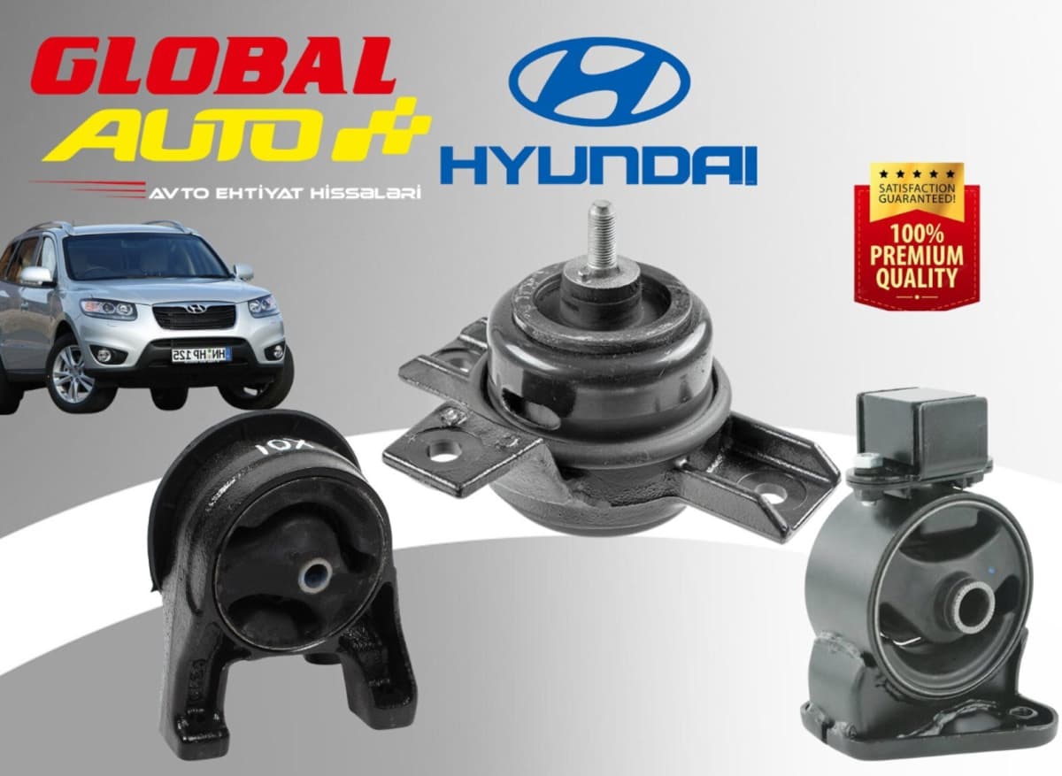 Mühərrik yastıqları Hyundai Santa Fe 2005-2012