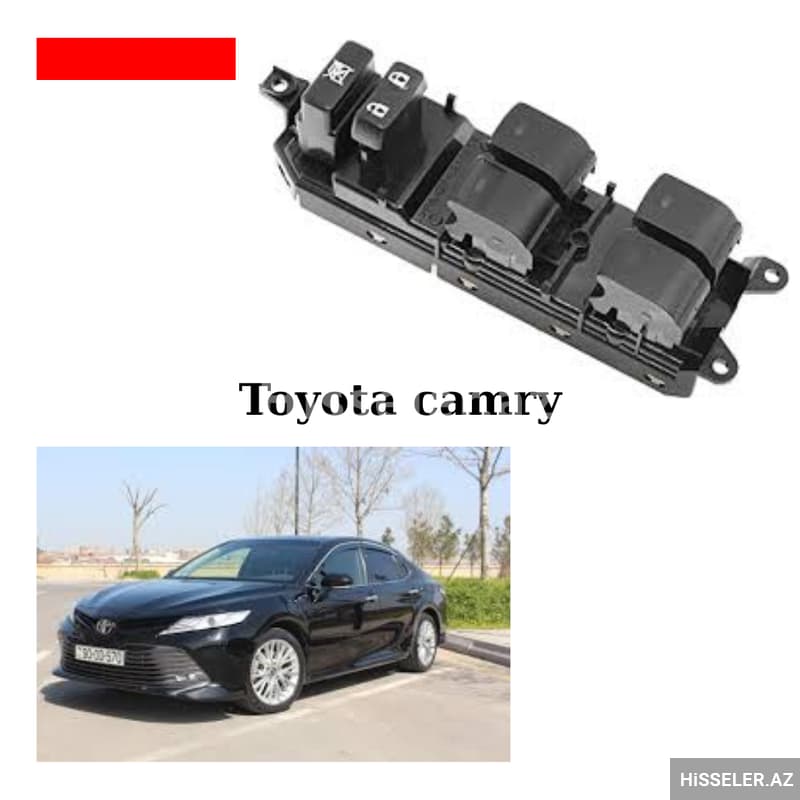 Şüşəqaldıran blok və düymələr Toyota Camry 2019