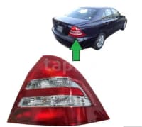 Arxa stop işıqları Mercedes W203 — şəkil 2