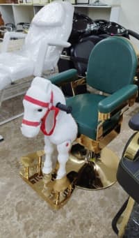Uşaq bərbər kreslosu salon üçün — şəkil 3