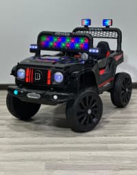 Uşaq elektromobili Brabus Jeep boz — şəkil 4