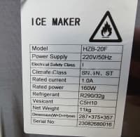 Hicon HZB-20F 20 kq Buz Generatoru — şəkil 19