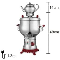 Samovar Paslanmayan polad material — şəkil 2