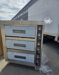 3 Mərtəbəli Elektrikli Çörək və Şirniyyat Sobası — şəkil 4