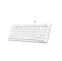 Mexaniki klaviatura Ajazz AK820 White Red Switch — şəkil 2