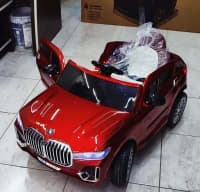 Uşaq elektromobili premium model bordo — şəkil 2