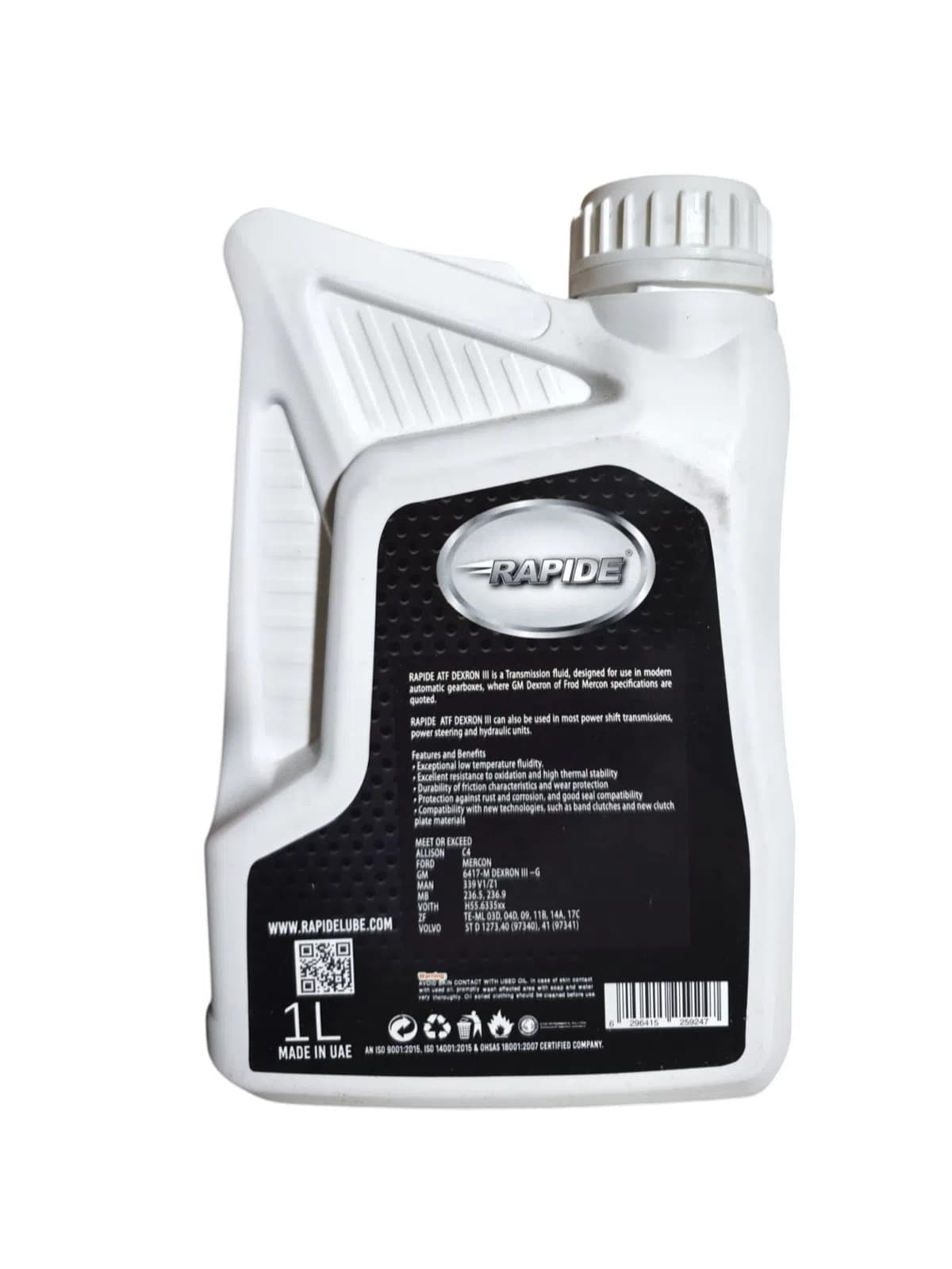Rapide ATF DIII Avtomat Transmissiya Yağı, 1L