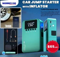 Çoxfunksiyalı Avtomobil Nasosu, Powerbank və Fənər — şəkil 1
