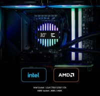 CPU maye soyuducu Zalman Alpha2 A36 Black Digital ARGB — şəkil 3