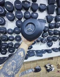 Airbag və airbag qapağı Mercedes-Benz GLA X156 2014 — şəkil 1