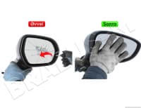 Güzgü şüşəsi Mercedes W222 — şəkil 12