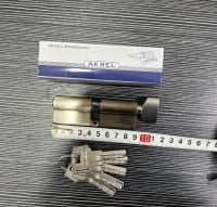 Qapı silindri Aksel 90mm düyməli — şəkil 3