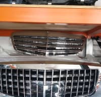 Radiator barmaqlığı Mercedes W211 — şəkil 9