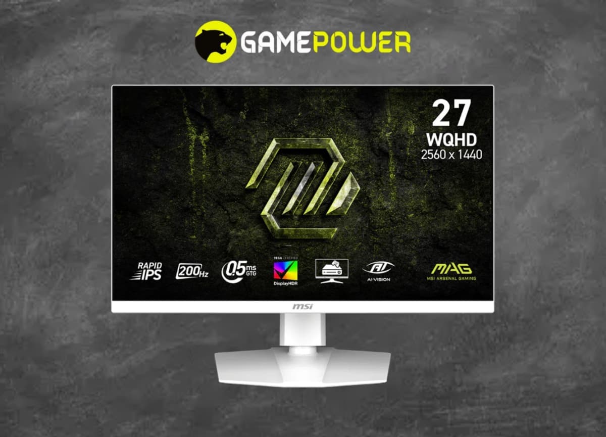 MSI MAG 274QRFW E20 27" 2K 200Hz Gaming Monitor