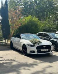 Bəy gəlin maşını Ford Mustang Cabriolet 2017 — şəkil 6