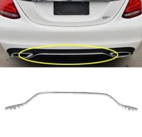 Arxa bufer xrom kantı Mercedes W205 C205 — şəkil 4