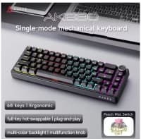 Oyun klaviaturası Ajazz AK690 Black — şəkil 2
