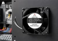 Ventilyator 9x9x2.5 sm 220V AC — şəkil 1
