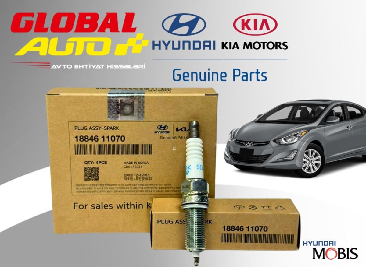 Alışdırma şamı Hyundai Elantra 2010-2016