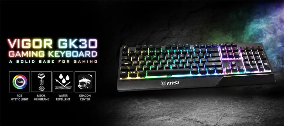 Oyun klaviaturası MSI Vigor GK30