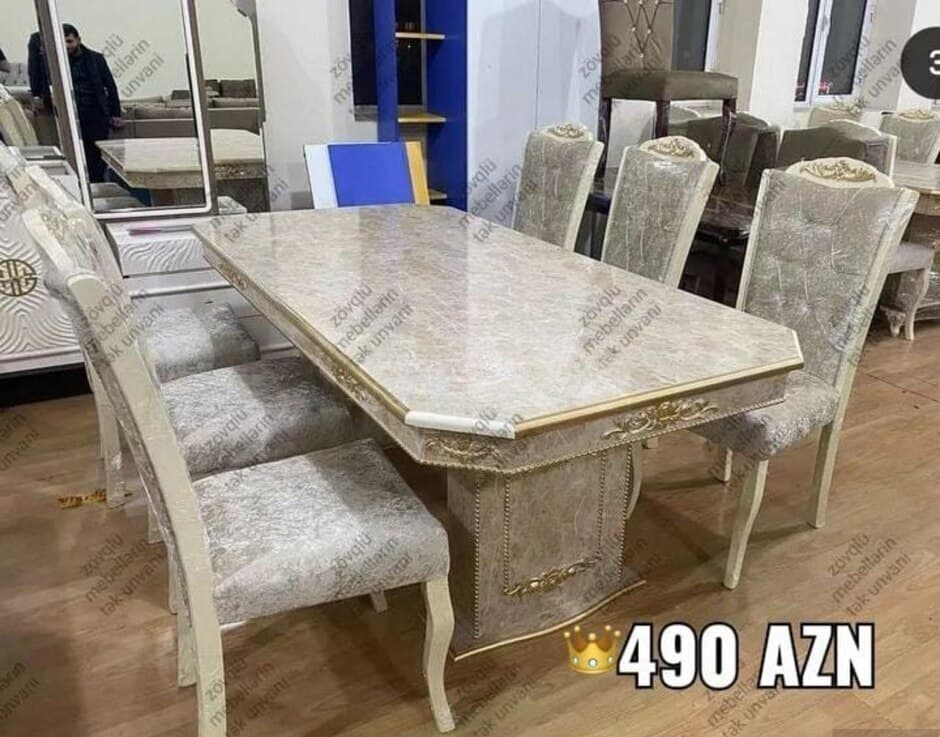 Masa-stul dəsti, Qarışıq rəng