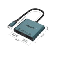 Adapter Onten Type-C Dual Display OTN-UC915 — şəkil 2