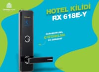 Elektron otel qapı kilidi RX 618E-Y — şəkil 1