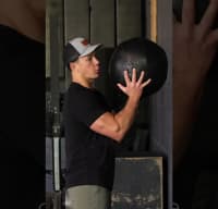 Dəri Medicine Ball Ağırlıq Topları — şəkil 2
