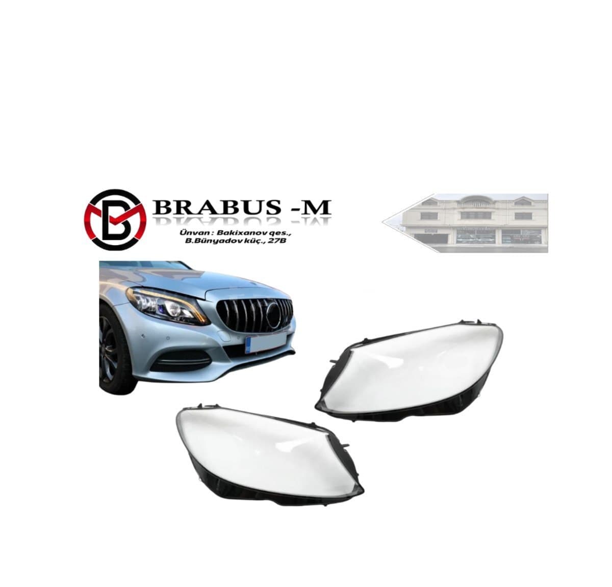 Fara şüşəsi Mercedes W205