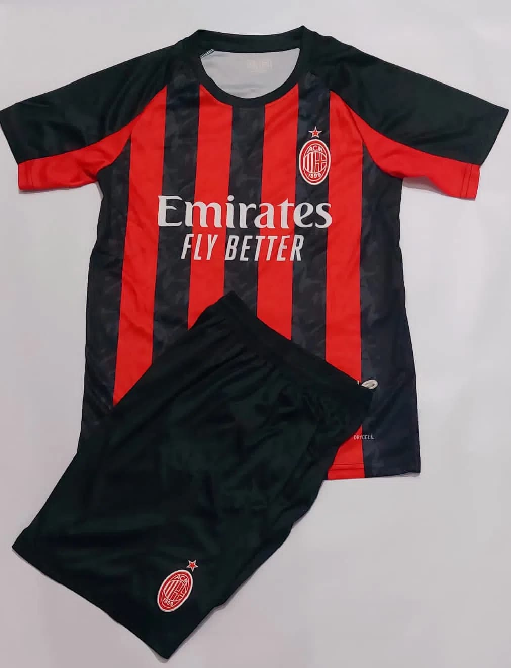 Futbol forması AC Milan XL qara/qırmızı