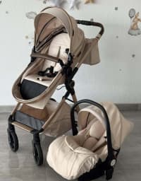 Uniseks uşaq arabası, Boz rəng — şəkil 5