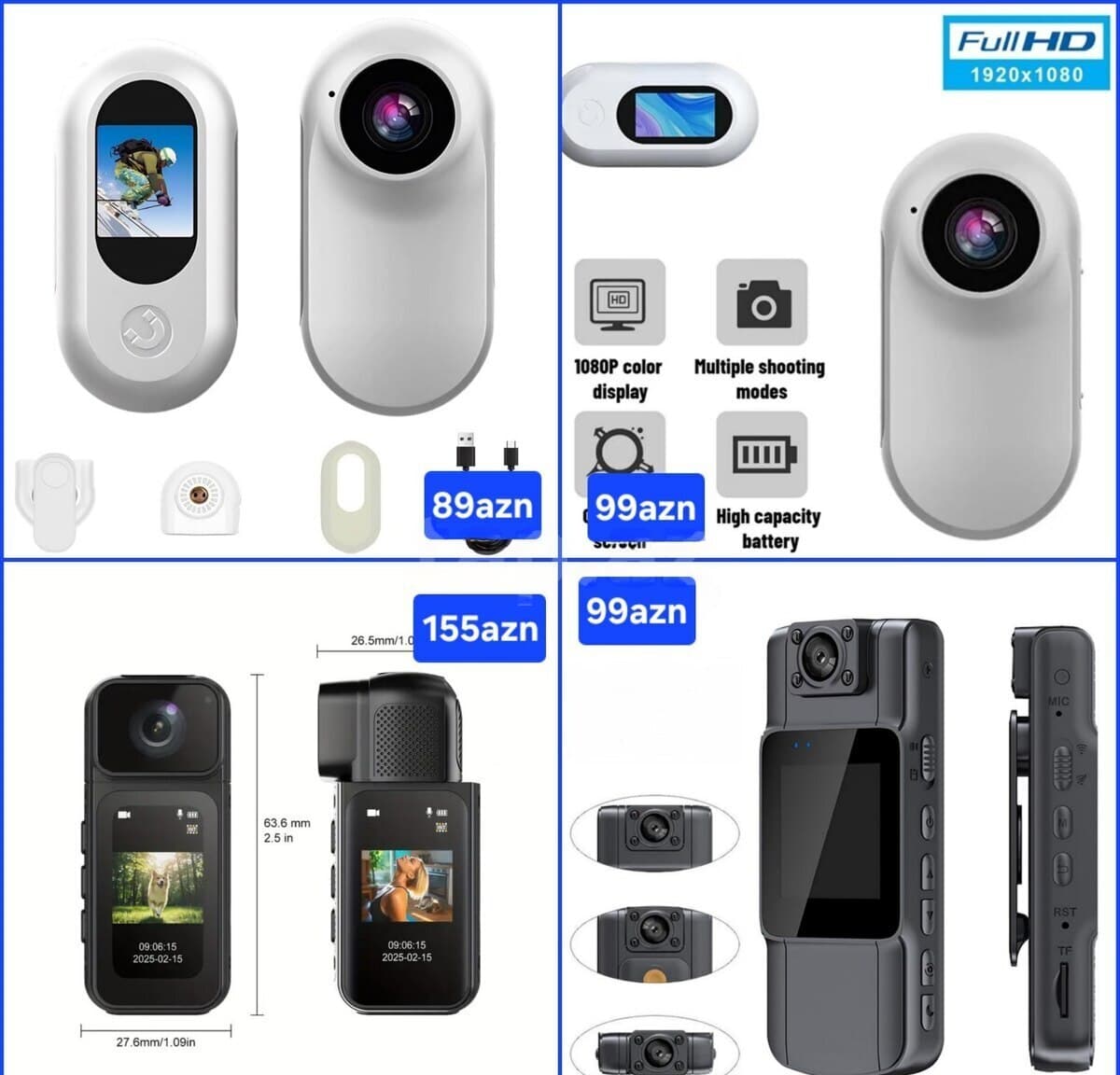 Mini HD 1080P Sport Action Kamera