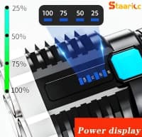 4 Çıxışlı Güclü LED Fənər — şəkil 6