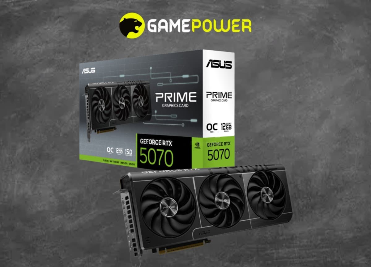 ASUS Prime GeForce RTX 5070 OC Edition 12GB GDDR7