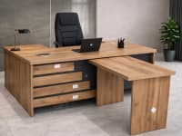 Ofis mebel dəsti Qəhvəyi rəng — şəkil 1