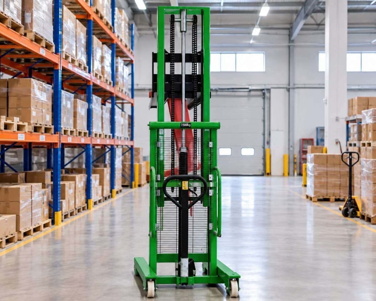 Transpalet və elektron yük arabası