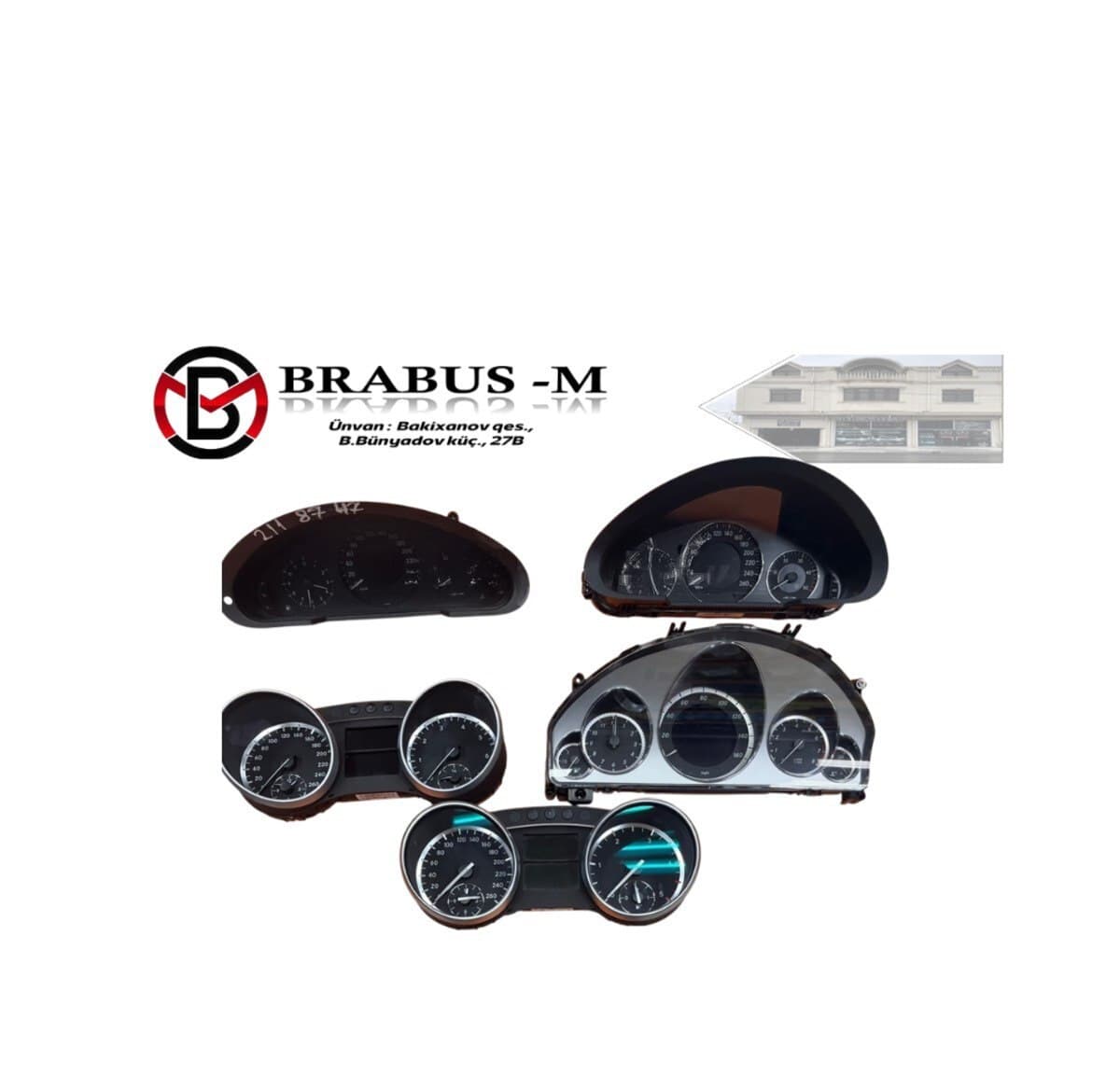 Cihazlar paneli Mercedes W220