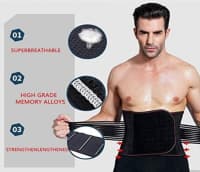 ST-2108 Lumbosakral Ortopedik Bel Kəməri — şəkil 6