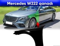 Ön qanad Mercedes W222 — şəkil 16