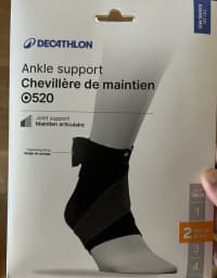 Ayaq biləyi bandajı Decathlon Ankle Support 520 4 — şəkil 2
