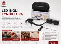 Eynək lupa LED işıqlı NO.11642DC — şəkil 1