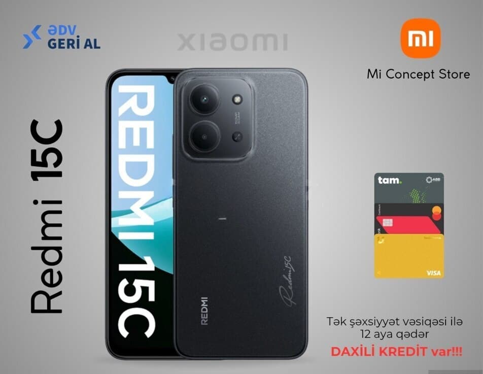 Xiaomi Redmi 15, 4 GB