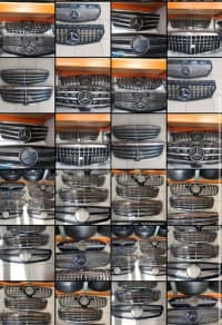 Radiator barmaqlığı Mercedes modelləri üçün — şəkil 5