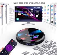 Smart TV Box H96 Max X3 4GB RAM 64GB ROM — şəkil 1