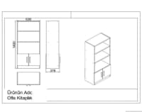 Ofis mebel dəsti Ağ rəng — şəkil 5