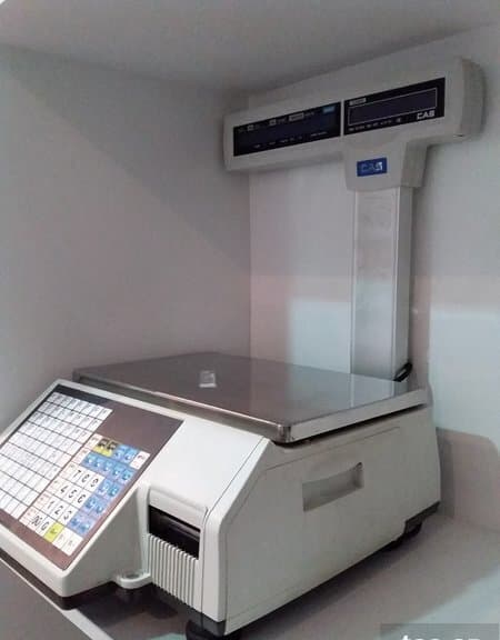 CAS 5000J Barkodlu Elektron Tərəzi