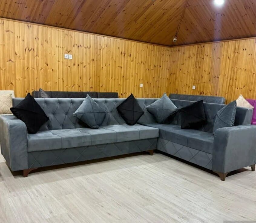 Künc divan, Qarışıq rəng