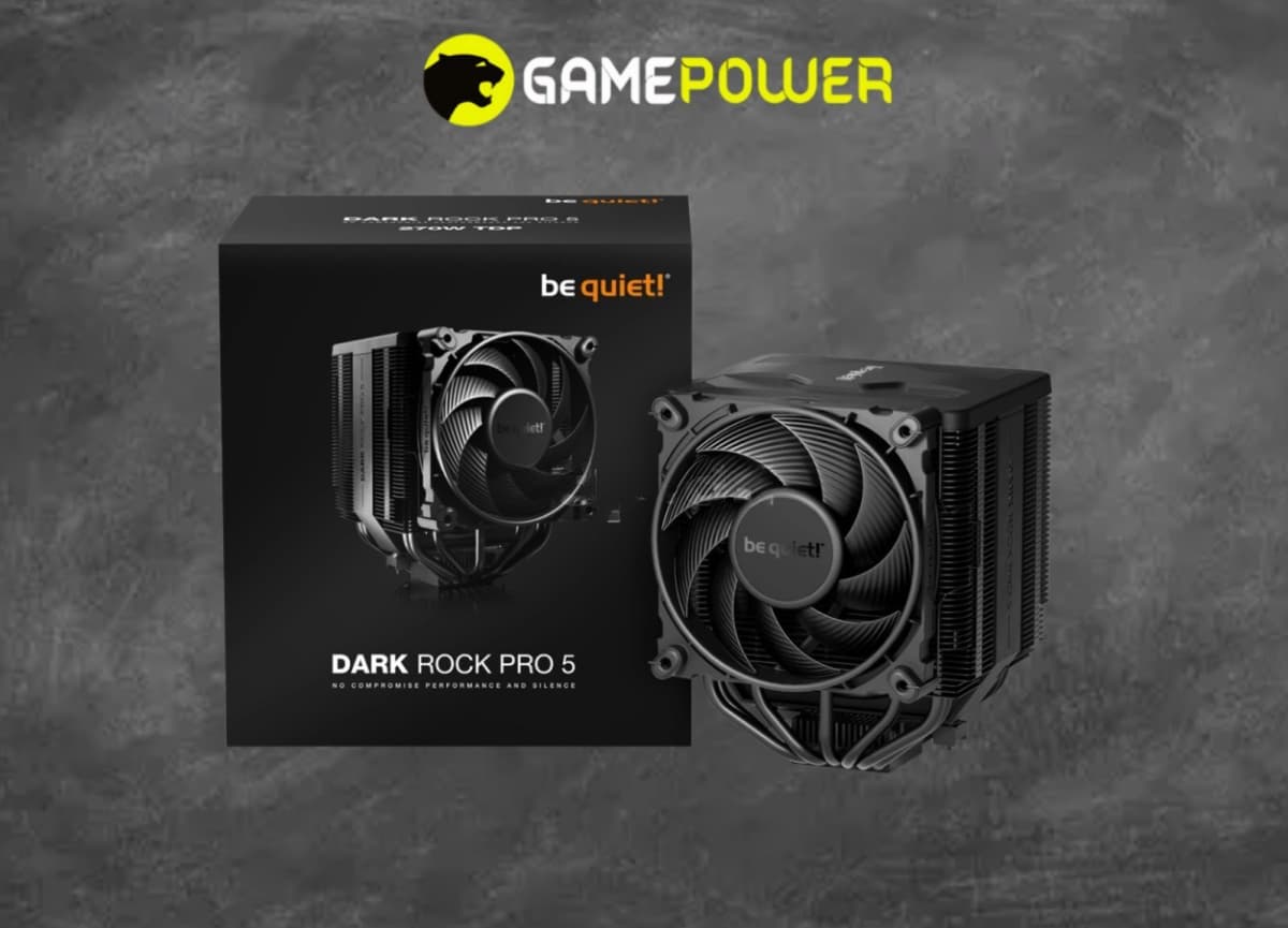 Be Quiet! Dark Rock Pro 5 BK036 Dual-Tower CPU Cooler