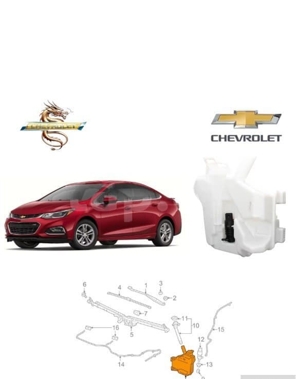 Su çəni Chevrolet Cruze 2017