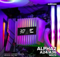 CPU maye soyuducu Zalman Alpha2 A36 ARGB White — şəkil 2